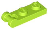 LEGO part Plate, Modified 1 x 2 with Bar Handle on End 60478