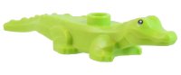 LEGO part Alligator / Crocodile Baby Hatchling with Black Eyes and White Pupils Pattern 78532pb02
