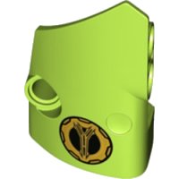 LEGO part Technic, Panel Fairing # 1 Small Smooth Short, Side A with Lamborghini Fuel Cap Pattern 87080pb051