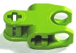 LEGO part Technic, Axle Connector 2 x 3 with Ball Joint Socket - Closed Sides, Angled Forks with Open Axle Holes 89652