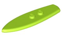 LEGO part Minifigure, Utensil Surfboard Standard 90397