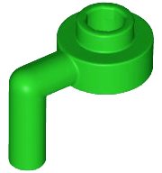 LEGO part Plate Round 1 x 1 with Vertical Bar 3661