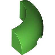LEGO onderdeel Brick, Round Corner 3 x 3 x 1 without Studs 65617