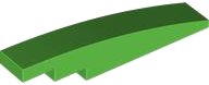LEGO part Slope, Curved 6 x 1 6801