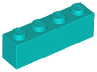 LEGO part Brique 1 x 4 3010