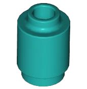 LEGO part Stein, rond 1 x 1 3062