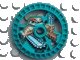 LEGO part Technic, Disco 5 x 5 - Rueda Talismán RoboRider, Molde Chain-Saw con patrón Robótico 32362pb01
