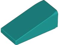 LEGO part Brick Sloped 18° 2 x 1 x 2/3 5404