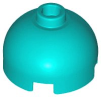 LEGO part Brick, Round 2 x 2 Dome Top (Undetermined Type) 553