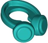 LEGO part Minifigure Headphones Around Neck 66913