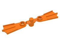 LEGO part Chaussures Minifigurine Palmes, 2 sur Grue 2599sprue
