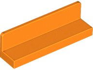 Paneel 1 x 4 x 1 in orange, LEGO Teilenummer 30413
