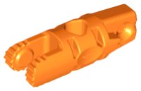 LEGO part Cylindre Charnière 1 x 3 Verrouillage avec 1 Doigt et 2 Doigts aux Extrémités, 9 Dents, avec Trou 30554b