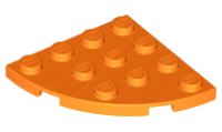 LEGO part Plate Round Corner 4 x 4 30565