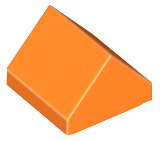 LEGO part Schräge 45 1 x 1 doppelt 35464