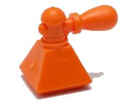 LEGO onderdeel Scala Accessories Bottle Perfume with Pyramid Base and Atomizer 6932a