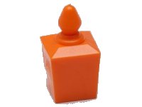 LEGO onderdeel Scala Accessories Bottle Perfume with Square Base 6932b
