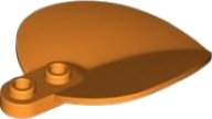 LEGO part Plant, Leaf/Petal 4 x 6 x 1 1 / 3 7096