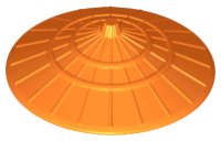 LEGO part Minifigure, Headgear Hat, Conical Asian 93059