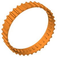 LEGO onderdeel Tread with 36 Treads Large, Non-Technic x1681