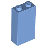 LEGO part Brick 1 x 2 x 3 with Bottom Stud Holder 22886