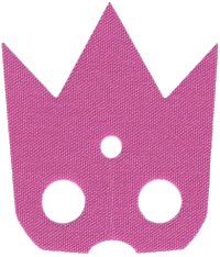 LEGO part Minifigure Cape Cloth, Pointed Collar with 3 Points - Traditional Starched Fabric 113921
