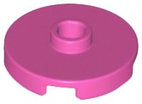 LEGO part Plate Special Round 2 x 2 with Center Stud (Jumper Plate) 18674