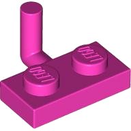 LEGO part Plate, Modified 1 x 2 with Bar Arm Up (Horizontal Arm 5mm) 4623b