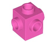 LEGO part Brick Special 1 x 1 Studs on 4 Sides 4733