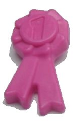LEGO part Friends Accessories Award Ribbon with Number 1 92355e