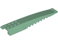 LEGO part Wedge 16 x 4 Triple Curved without Reinforcements 89680