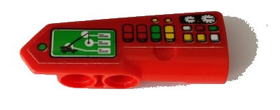 LEGO part Technic, Panel Fairing #21 Very Small Smooth, Side B with Display and Instrument Panel Pattern (Sticker) - Set 42082 (11946pb030)