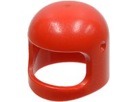 LEGO part Minifigure, Headgear Helmet Space / Town with Thin Chin Strap - with Visor Dimples 193a2