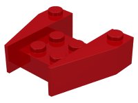Keil 3 1/2 x 4 ohne Stiftkerben, LEGO Teilenummer 2399