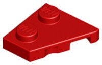 LEGO part Wedge Plate 2 x 2 Left 24299