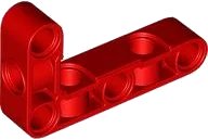 Technic, Hefarm, Gewijzigd Loodrechte Gaten Gebogen Dik L-Vorm 3 x 5, LEGO onderdeelnummer 2477