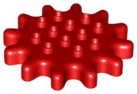 LEGO onderdeel Duplo Gear 6 x 6 - 12 Tooth 26835