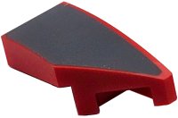 LEGO onderdeel Wedge 2 x 1 x 2/3 Right with Dark Bluish Gray Surface Pattern 29119pb031