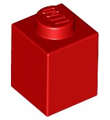 LEGO part Brick 1 x 1 3005