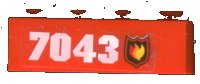 LEGO part 3010pb070r 3010pb070r
