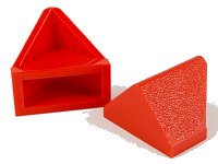 LEGO part Schräge 45 2 x 1 Double / Inversée - sans Tube Inférieur ni Support Goujon Inférieur 3049b