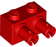 LEGO part Stein, modifié 1 x 2 avec Tenons 30526