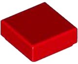 Fliese 1 x 1 in rot, LEGO Teilenummer 3070