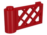 LEGO onderdeel Hekpoort 1 x 4 x 2 Rooster 3186