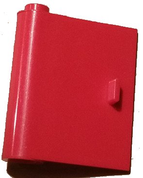 LEGO onderdeel Door 1 x 3 x 3 Left with Thin Handle (3191a)