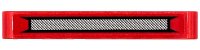 LEGO part Technic, Liftarm Thick 1 x 7 with Black and Silver Grille Pattern (Sticker) - Set 42098 32524pb074