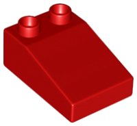 LEGO onderdeel Duplo, Brick 3 x 2 Slope 33 35114
