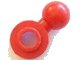 LEGO onderdeel Plaat, Rond 1 x 1 met Sleepbal met Zeshoekig Gat (Homemaker Figuur / Maxifiguur Hand) 3614b