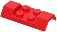 LEGO part Vehicle, Mudguard 2 x 4 with Arch Smooth 3787