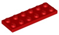 LEGO part Plate 2 x 6 3795